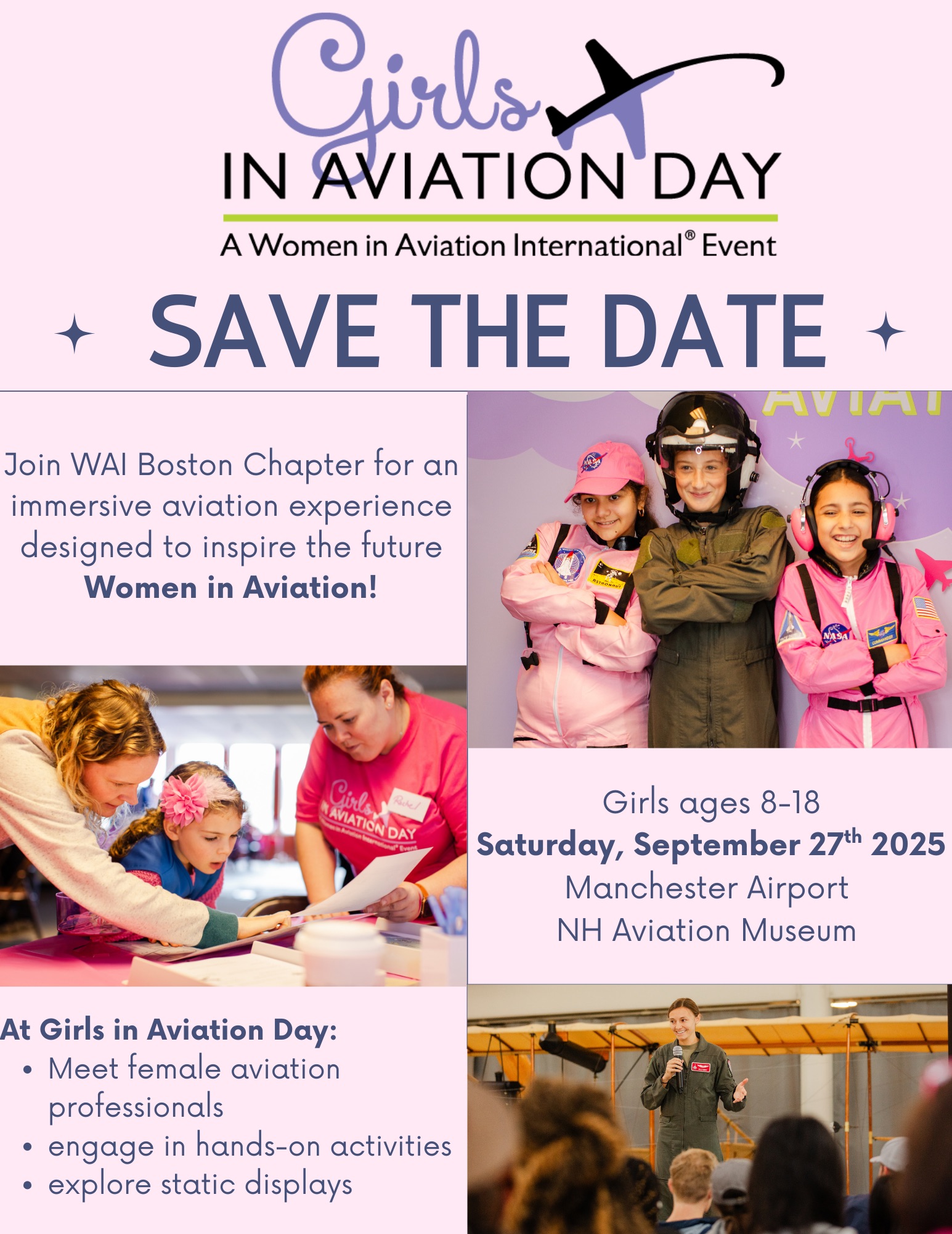 Girls in Aviation Day 2025