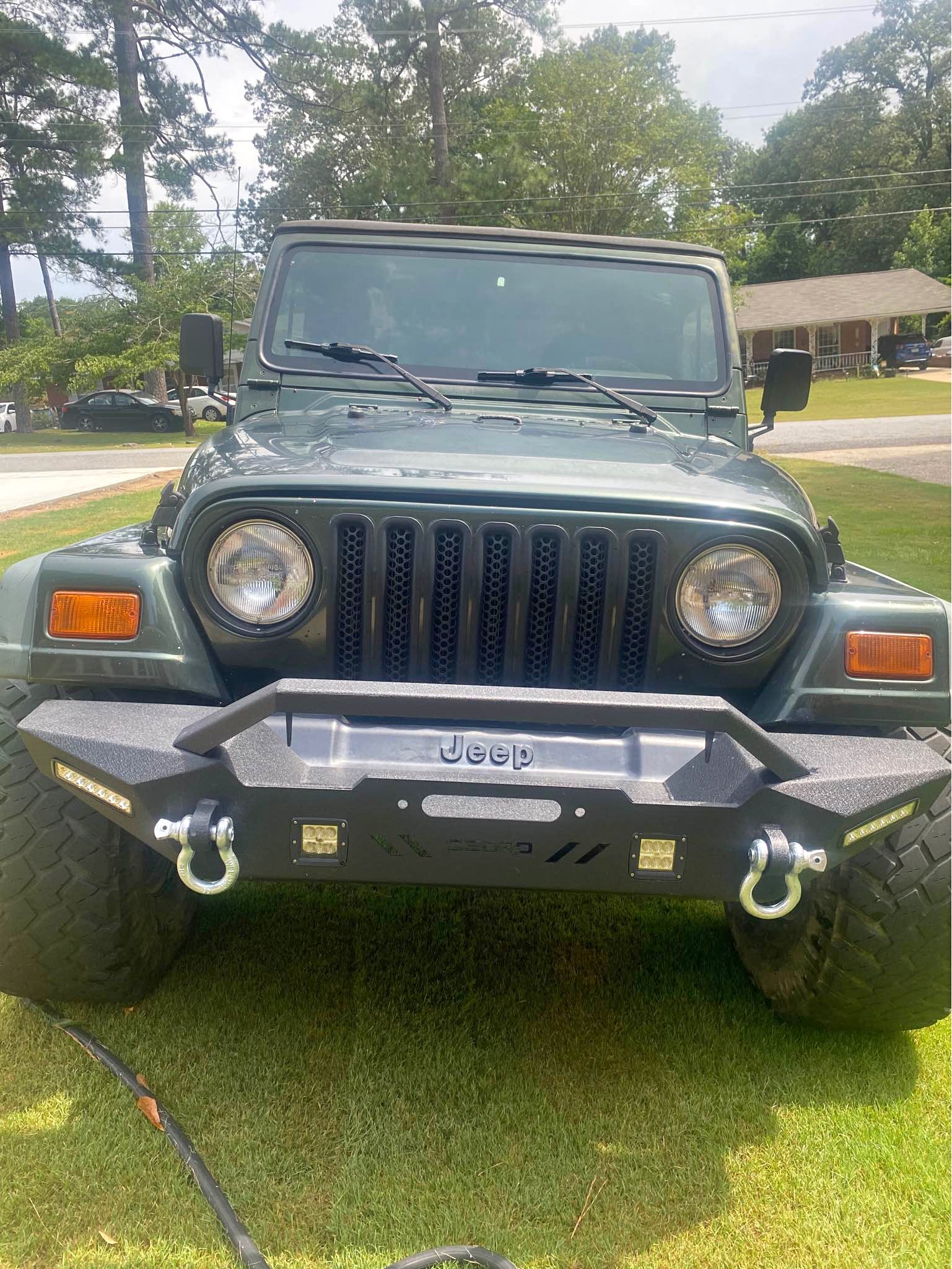 Bumpers Rear Red Baron for Wrangler TJ 1997-2006