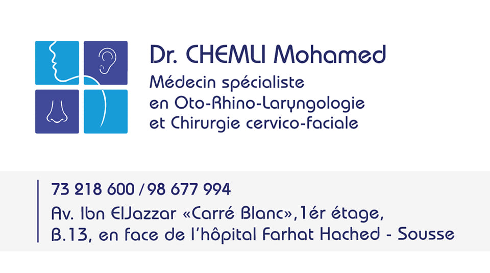 Dr Chemli Mohamed O.R.L - الدكتور محمد الشملي | Sousse