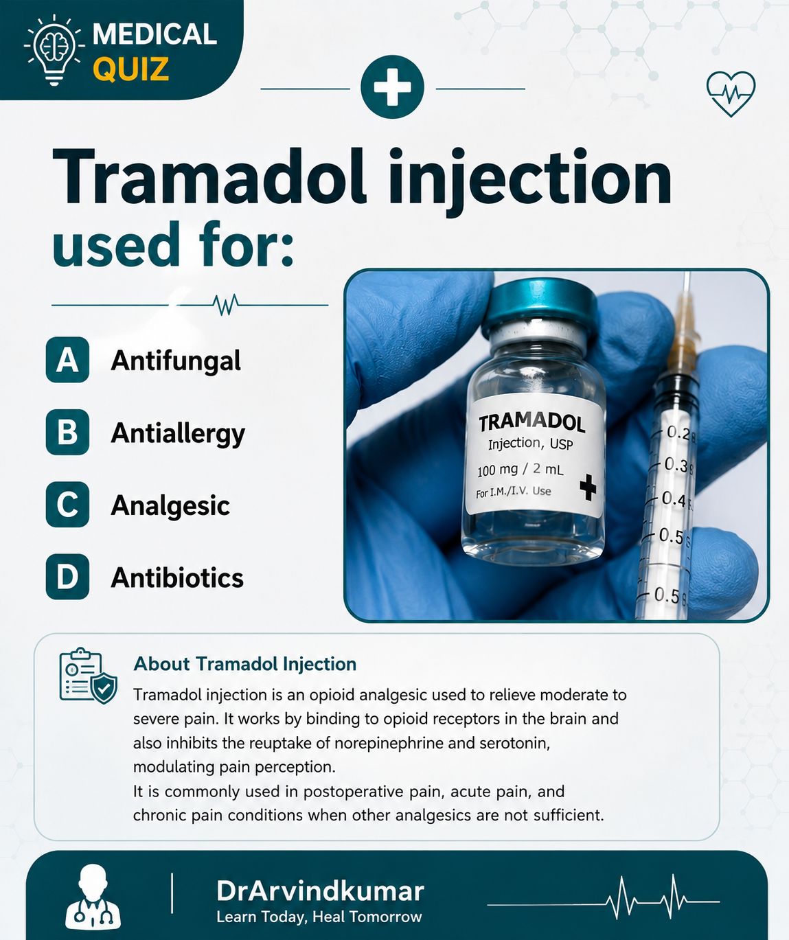 pain injection tramadol b12 ka use #injections #painrelief #painkiller #medicalfacts Size:500 Capsules - 200mcg Vitamin C D3 B12 Hair Regrowth Treatments