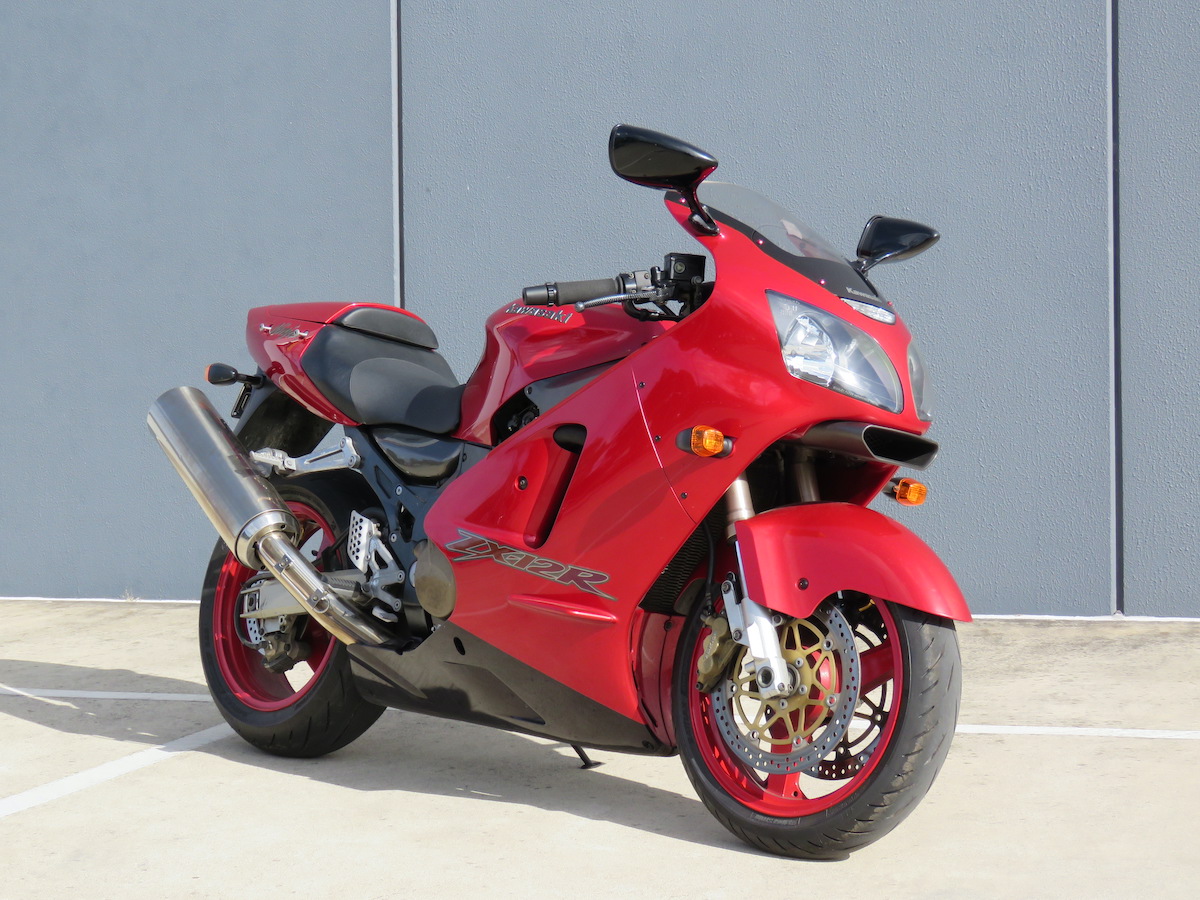Kawasaki's ZX-12R - future classic. This was meant to be the top