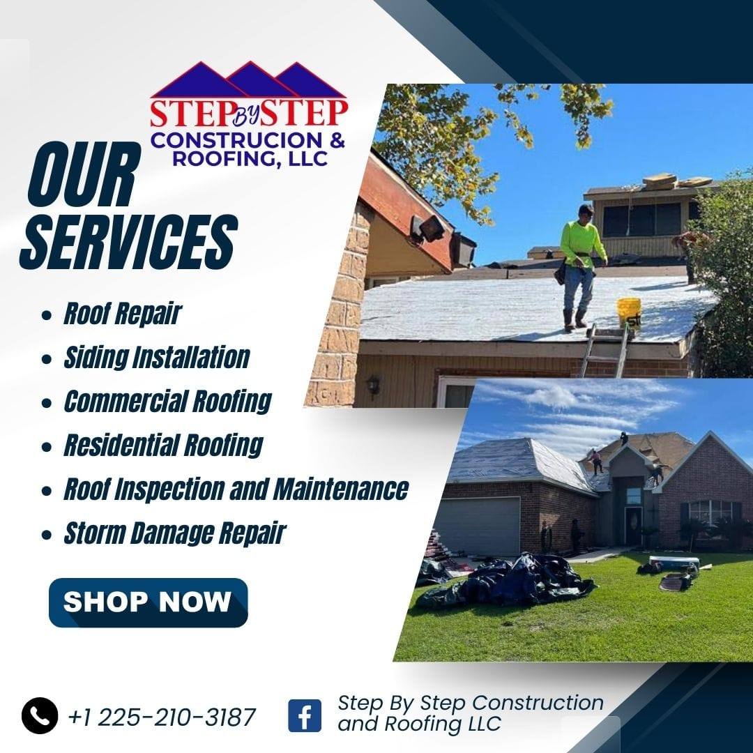 Step By Step... - Step By Step Construction and Roofing LLC
