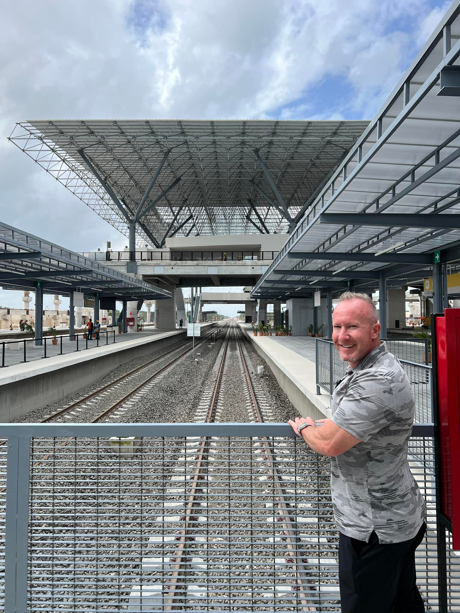 Matthew Layman - The new Cancun Mayan Train station 🚉...