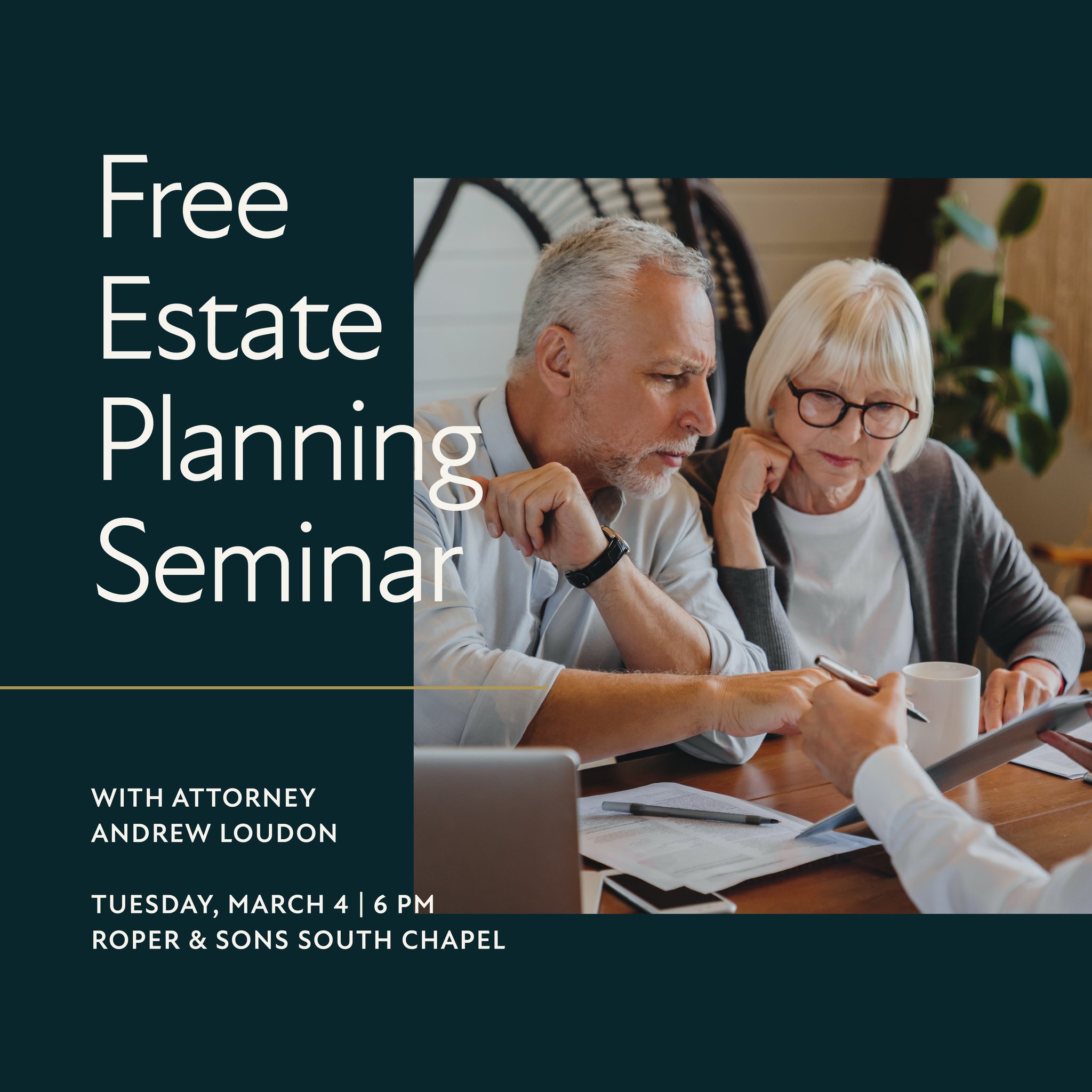 Roper - Planning ahead is one of the greatest gifts you can give your ...