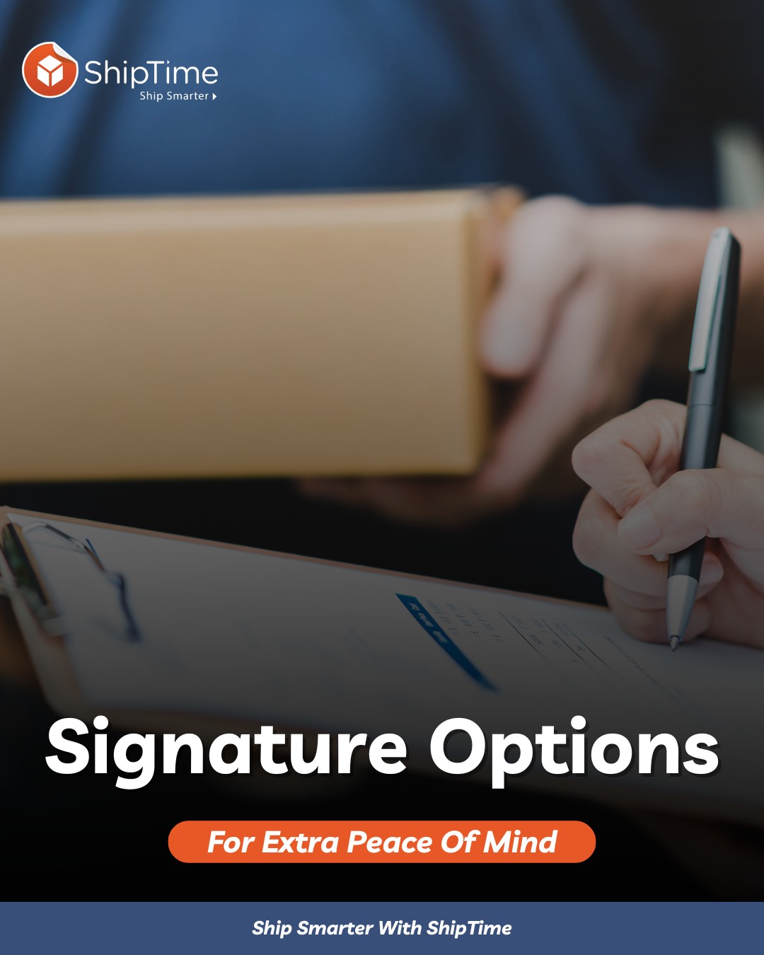 ShipTime - ️ Signature Options for Extra Peace of Mind! 📦 Want more ...