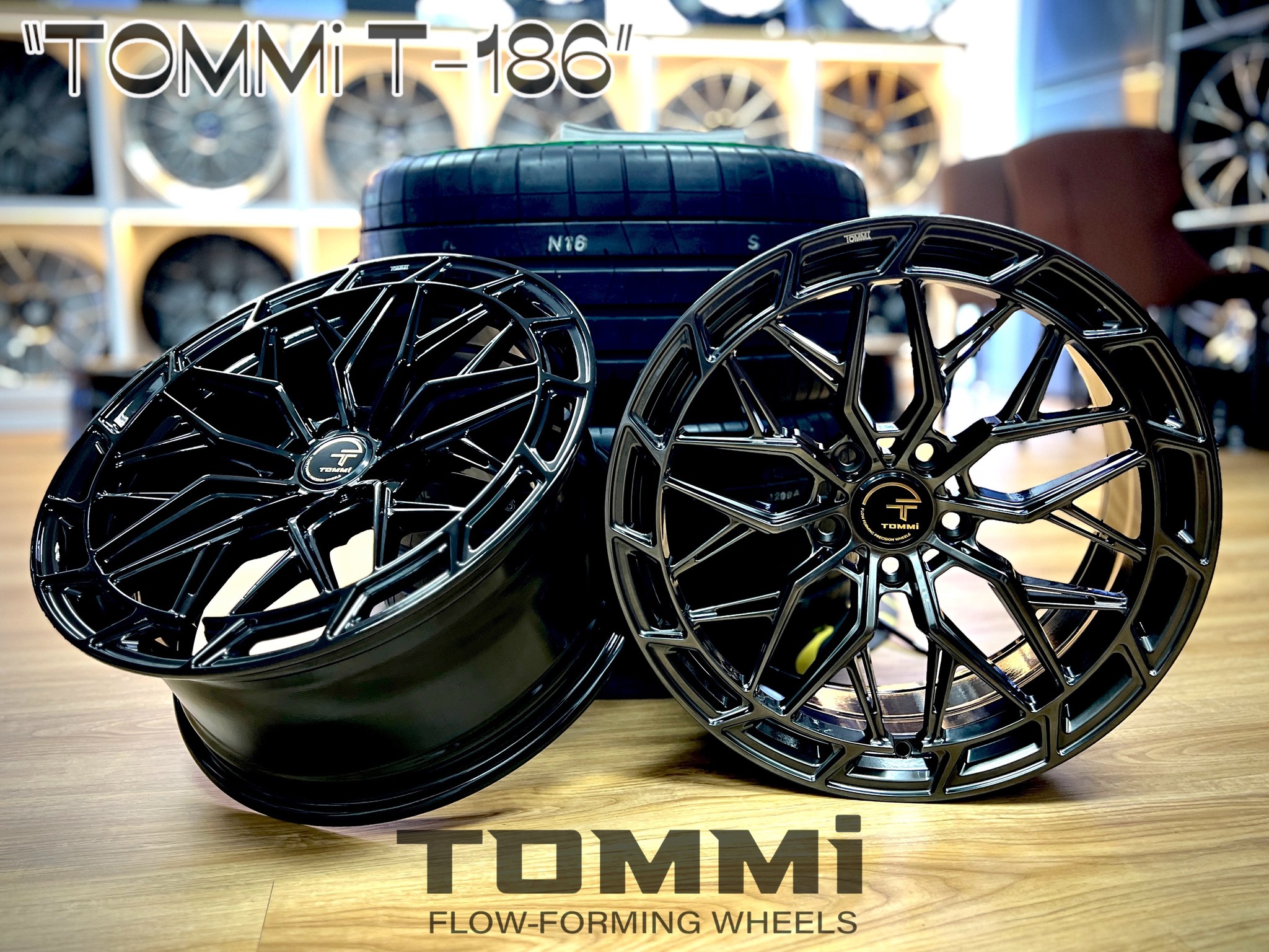 TOMMi - Introducing the All-New TOMMi T-186 Flow-Formed wheels ...