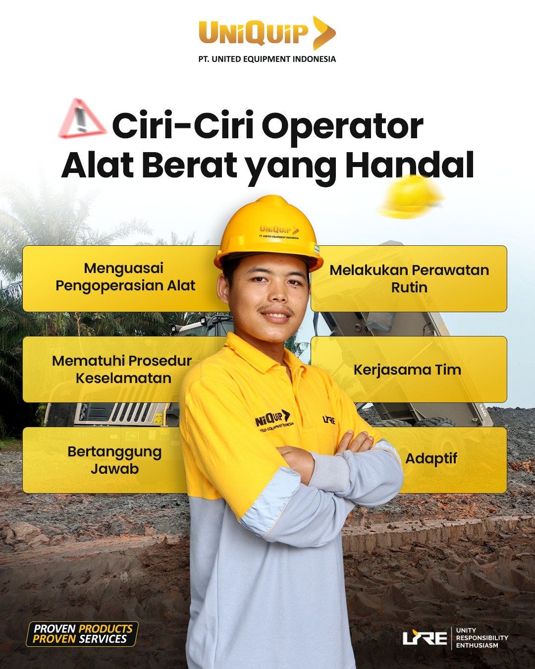 PT - Operator alat berat yang handal adalah aset berharga dalam ...