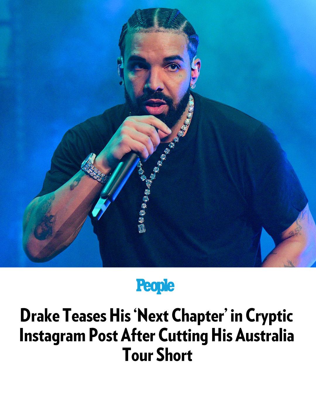 People - 🔗: bit.ly/3XK4Uot Drake is teasing his next...