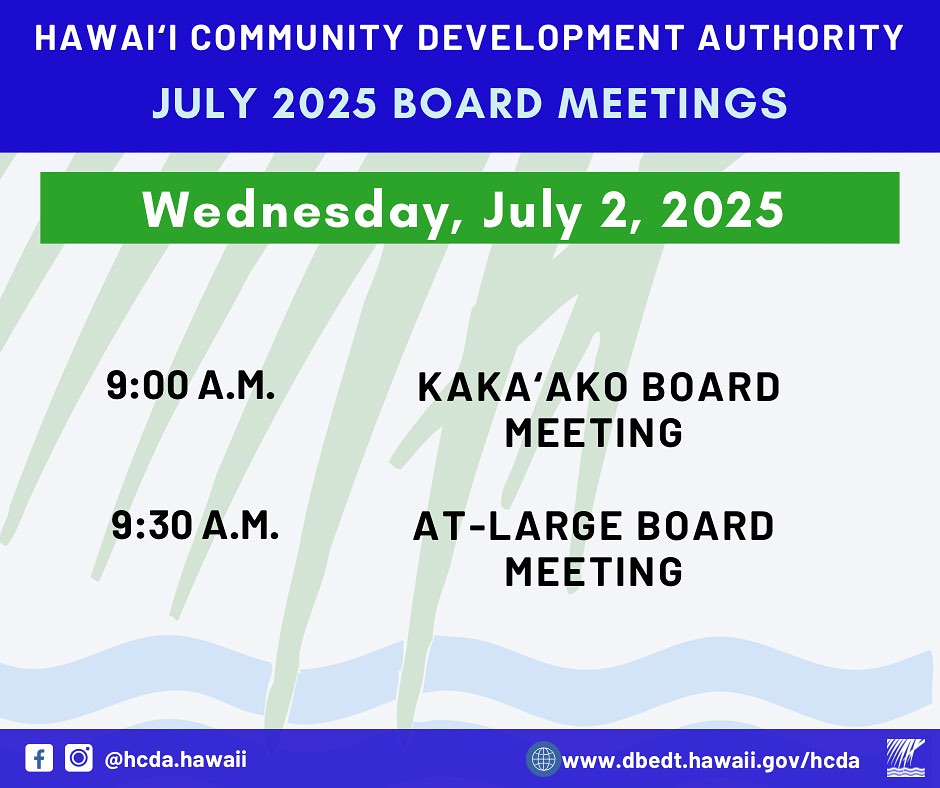 Hawaii Community Development Authority | Honolulu HI