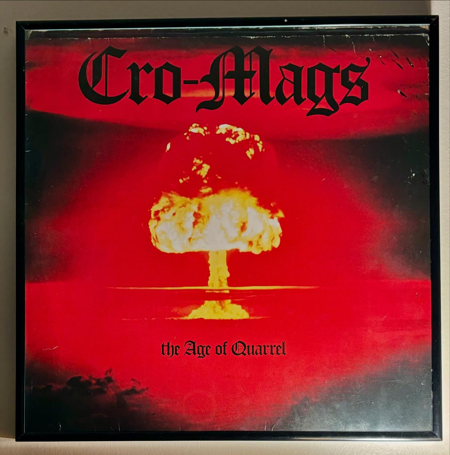 CRO MAGS #CROMAGS #AGEOFQUARREL #NYHC