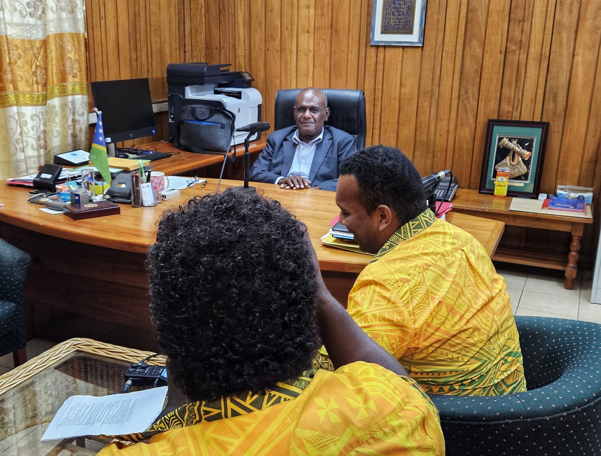 Prime - Alex Dadamu and George Hoatamauri Jnr of the Solomon Islands ...