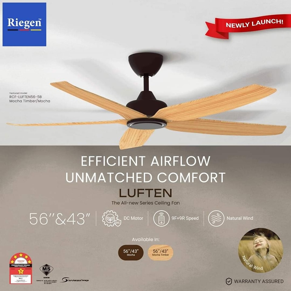 🍃 Introducing Riegen's Luften... - BLT Electronics Sdn Bhd