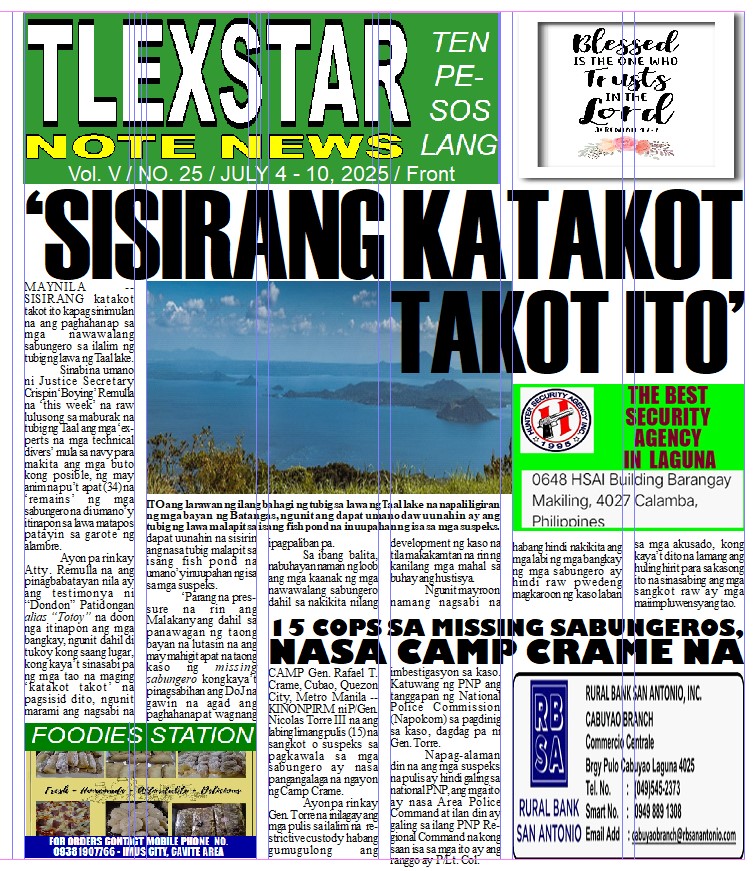 The Southern Tagalog... - The Southern Tagalog Journal