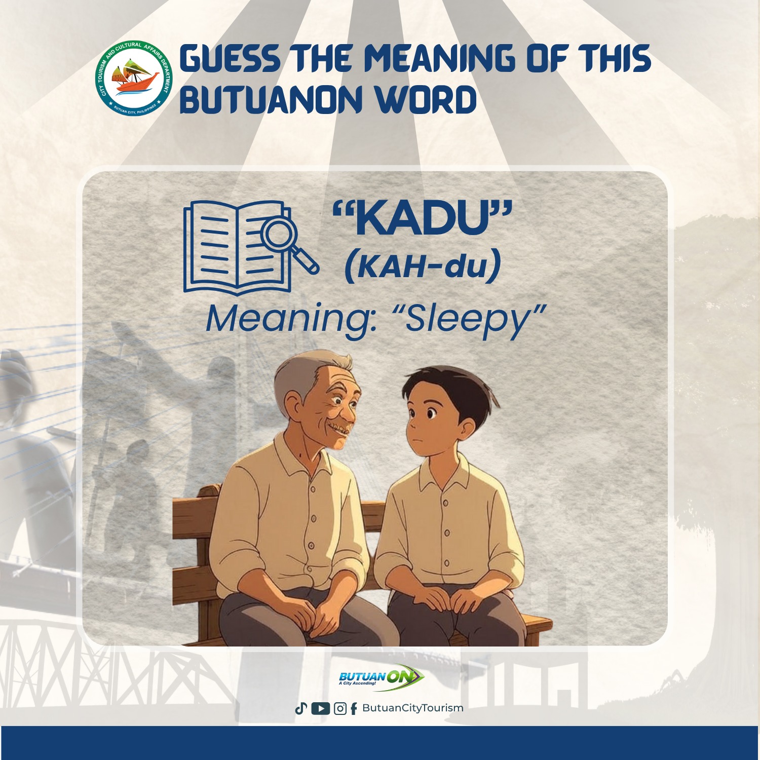 Butuan - 💬 BUTUANON WORD MINI-LESSON Word: Kadu Meaning: Sleepy 😴 ...