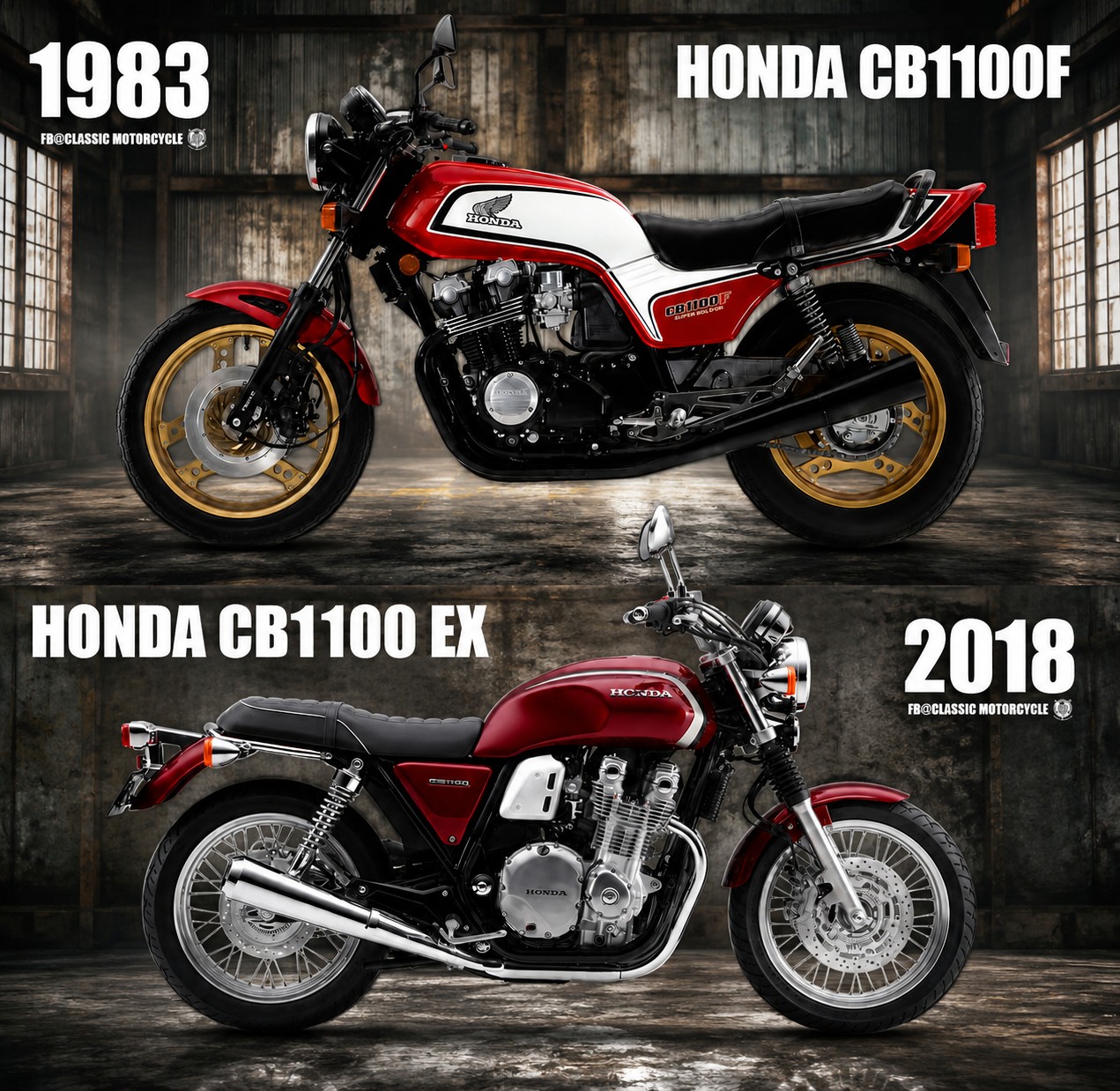 HONDA Brochure CB1100R 1982 Sales Catalog REPRO