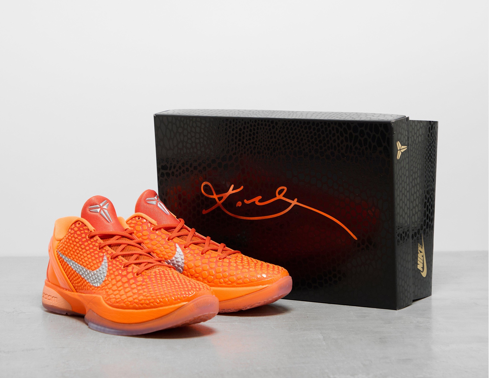 The Nike Kobe 6 “Total Orange” aka “WNBA” is expected to release 