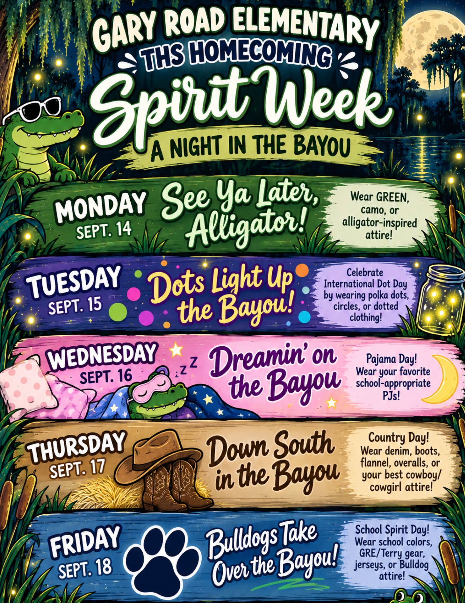 night in the bayou homecoming dress Terry High School Week schedule: A Edit:HOCOMinimal