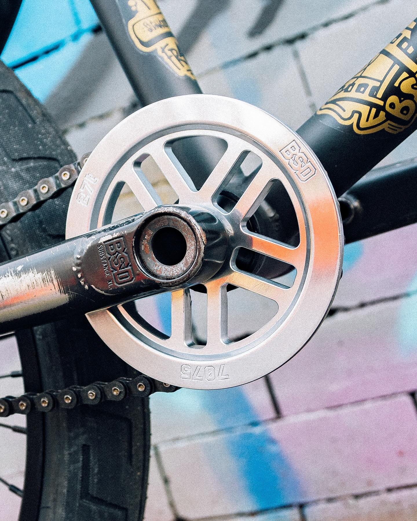 The BSD Guard Sprocket, now in 27 tooth. > Fully 3D CNC-machined