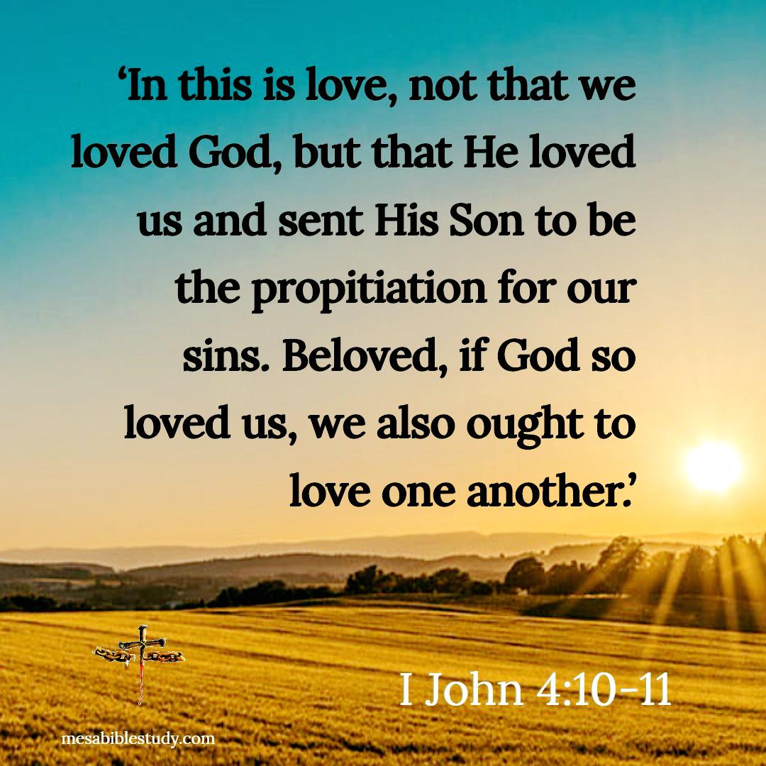 Mesa - God's love for us is immeasurable and unconditional. It’s not ...