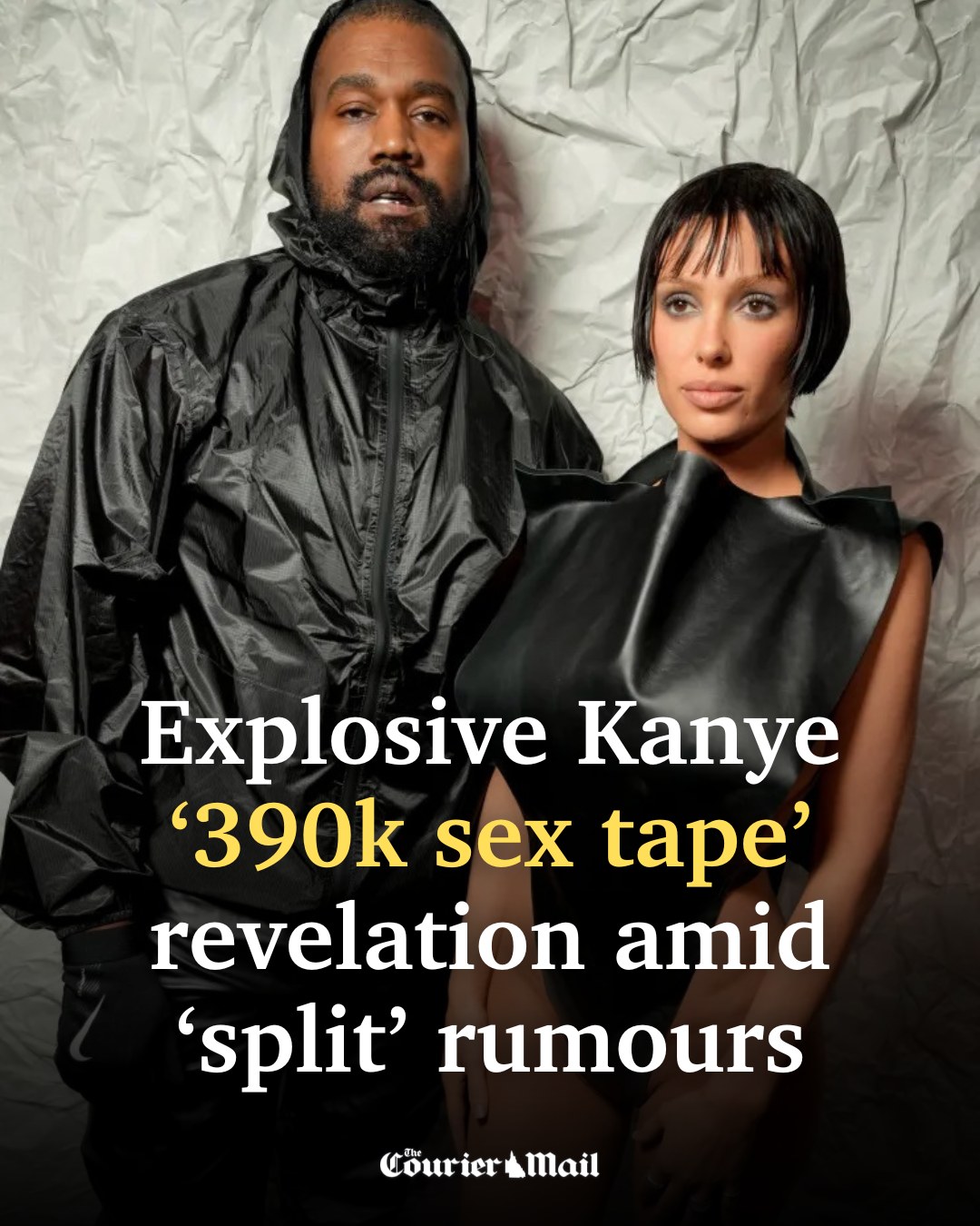 Courier Mail - A sex tape allegedly featuring Kanye West...