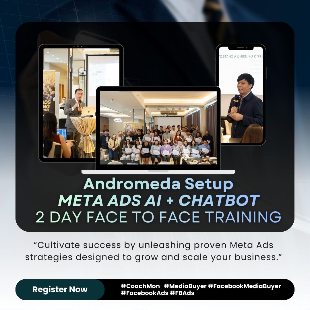 Coach Mon - 🚀 ANDROMEDA SETUP: META ADS + AI + CHATBOT... | Facebook