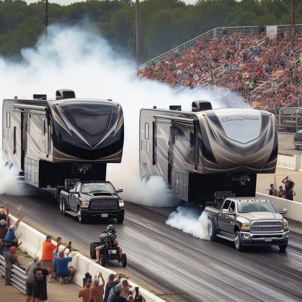 Tow Rigs - The future of drag racing? 😬 | Facebook