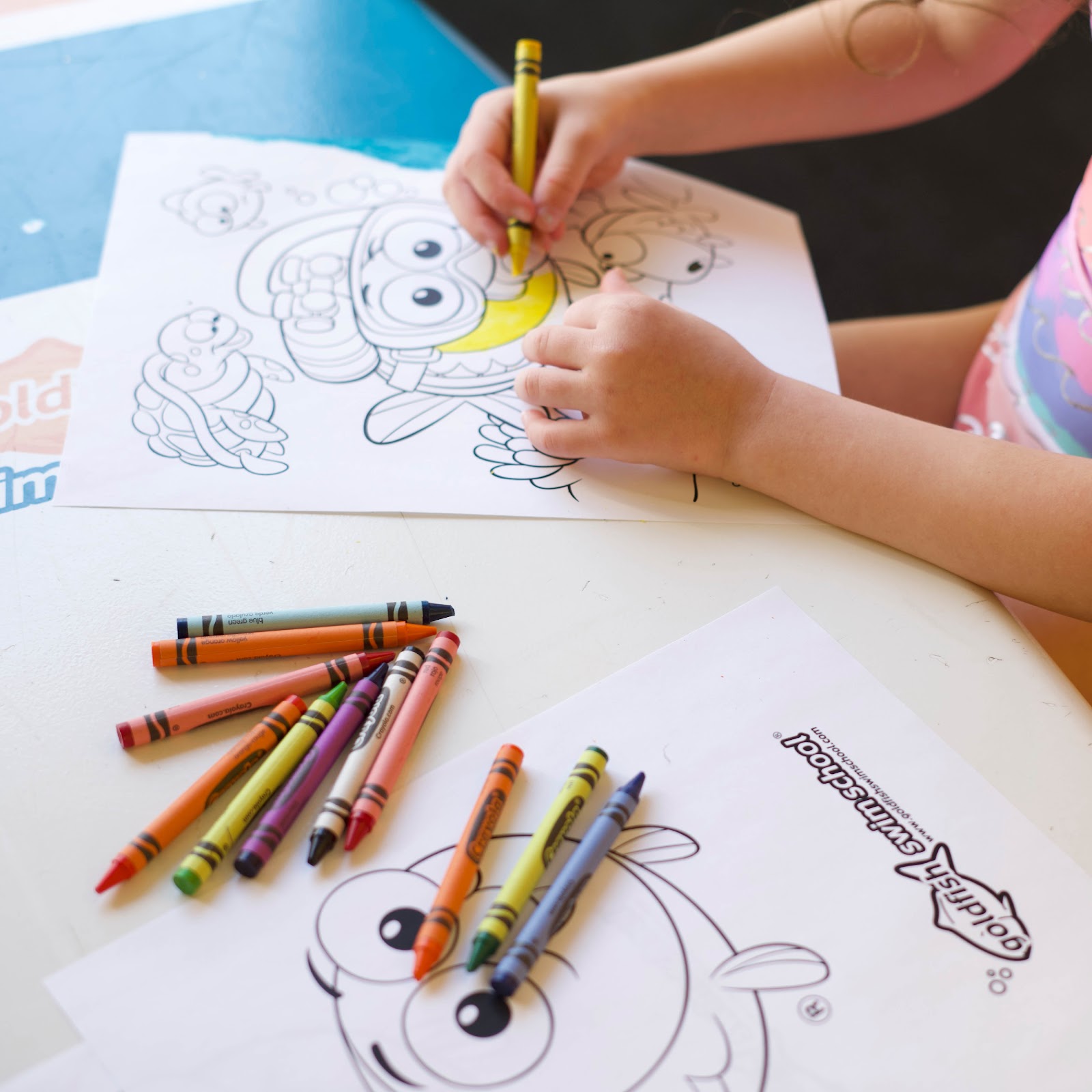 Goldfish - Has your kiddo had a chance to discover our coloring sheets ...
