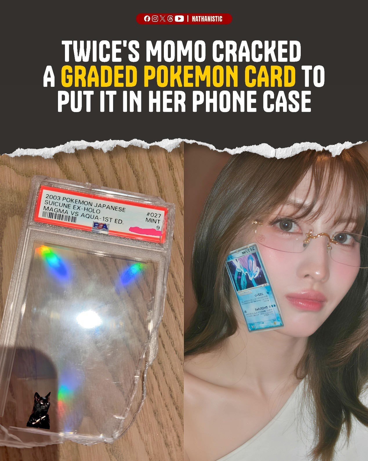 MOMO'S CARD IS WORTH HOW MUCH?! 😱 #TWICE #모모 #Momo excitedly