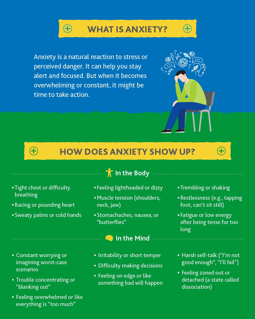 James - 😰 Feeling anxious lately? You’re not alone. Anxiety is one of ...