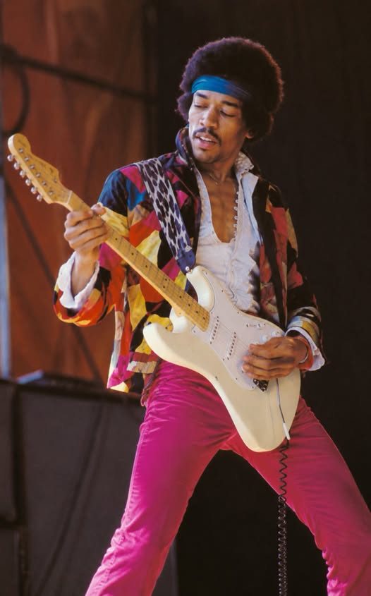 Jimi Hendrix at the 