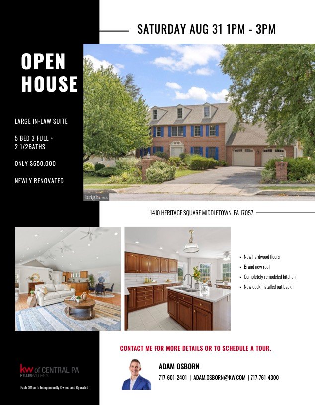 Adam Osborn Realtor | Carlisle PA