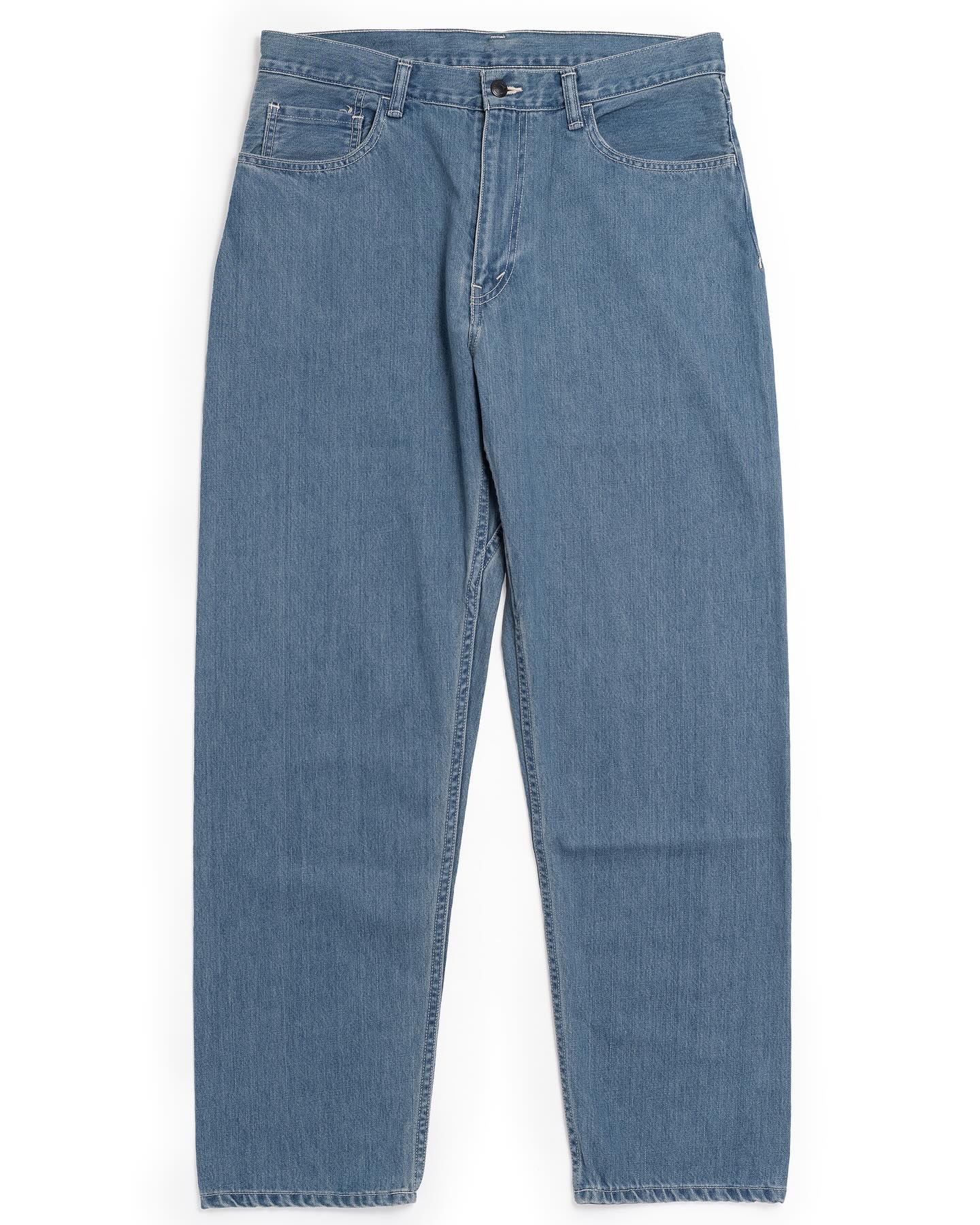 nanamica -5 Pocket Denim Pants- Color : Indigo bleach • Straight 