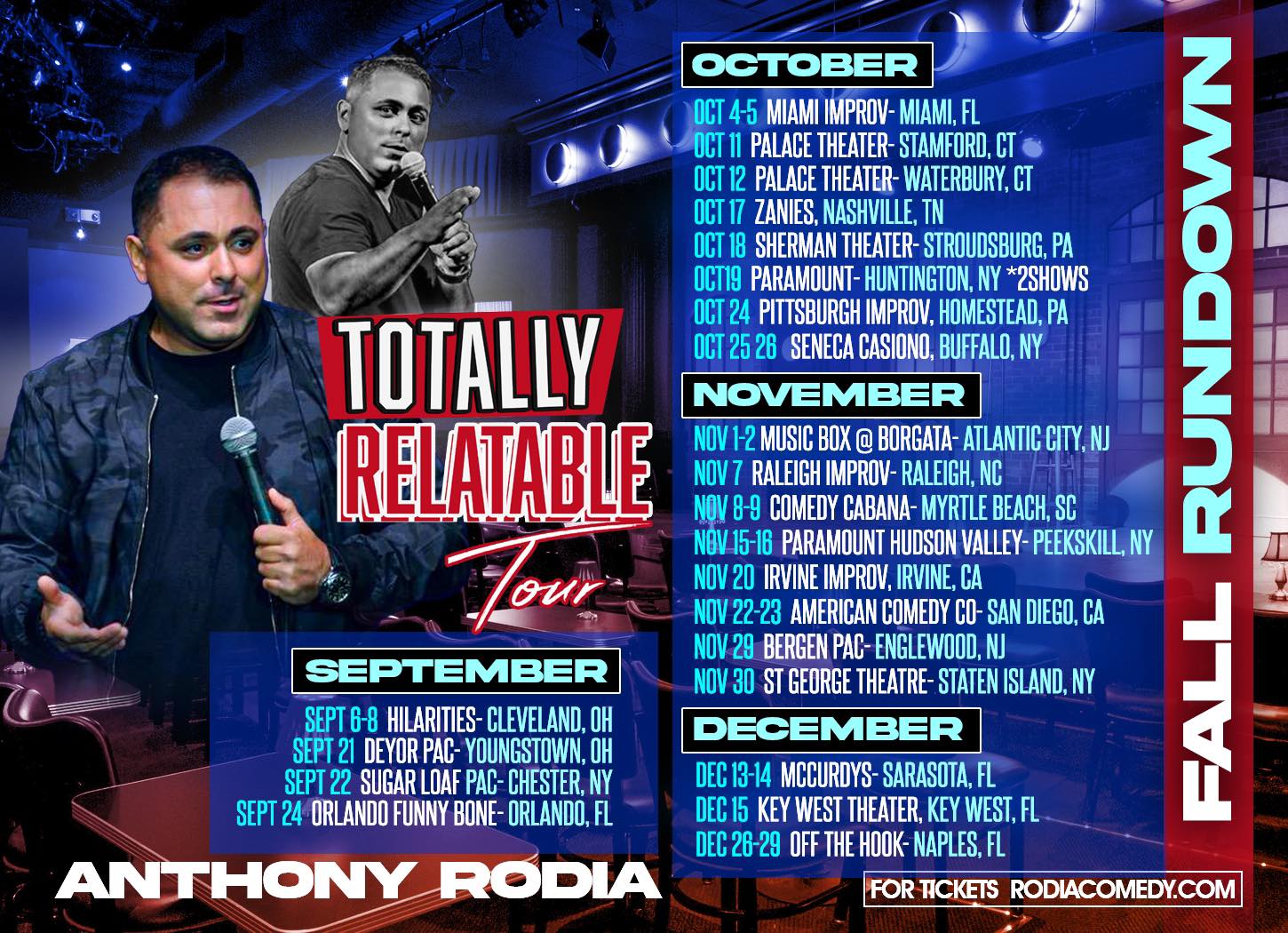Anthony Rodia Comedy updated his... - Anthony Rodia Comedy