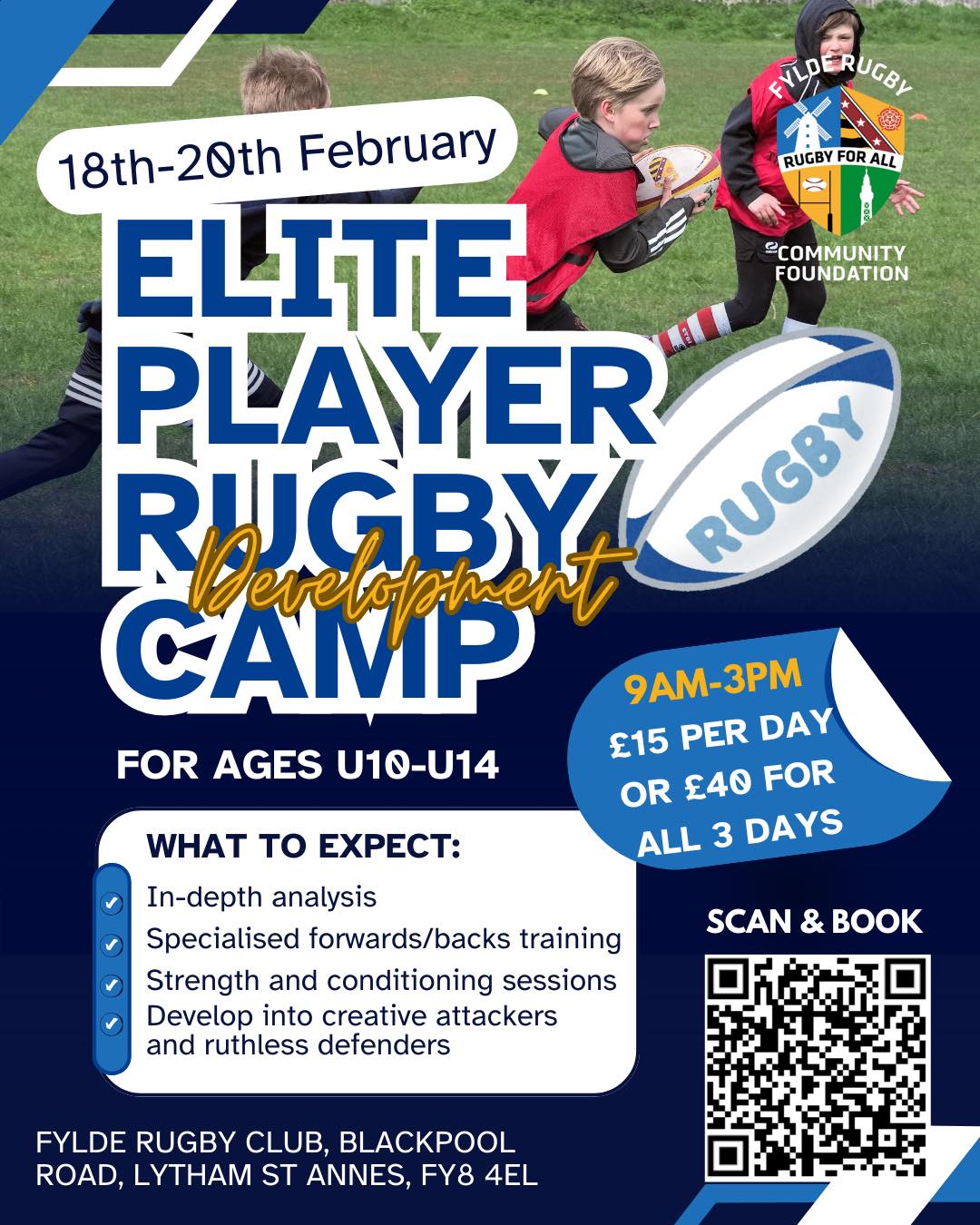 NEW FOR 2025! THE... - Fylde Rugby Community Foundation | Facebook