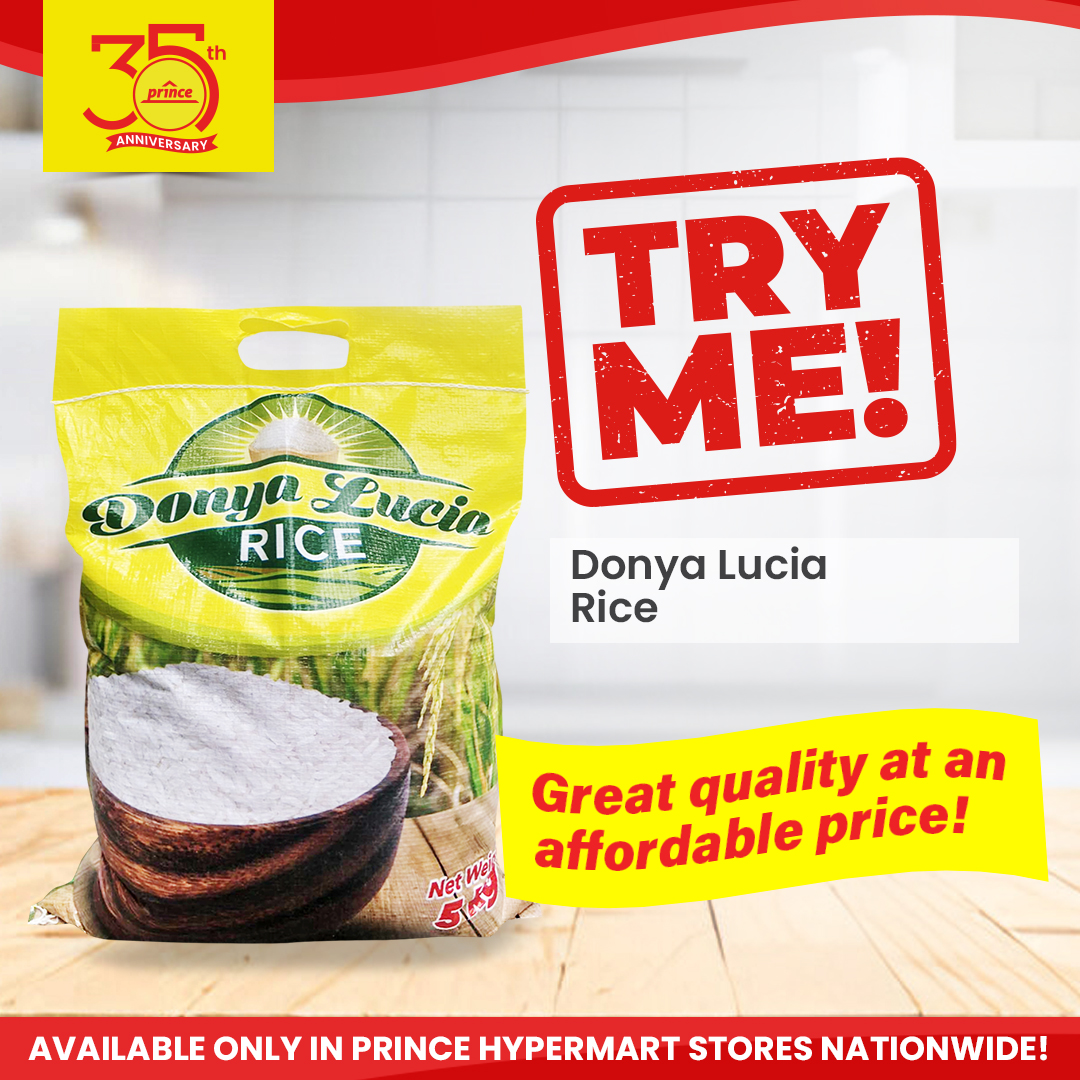 Prince - Make every meal extra special with Donya Lucia Rice, Kasabay ...