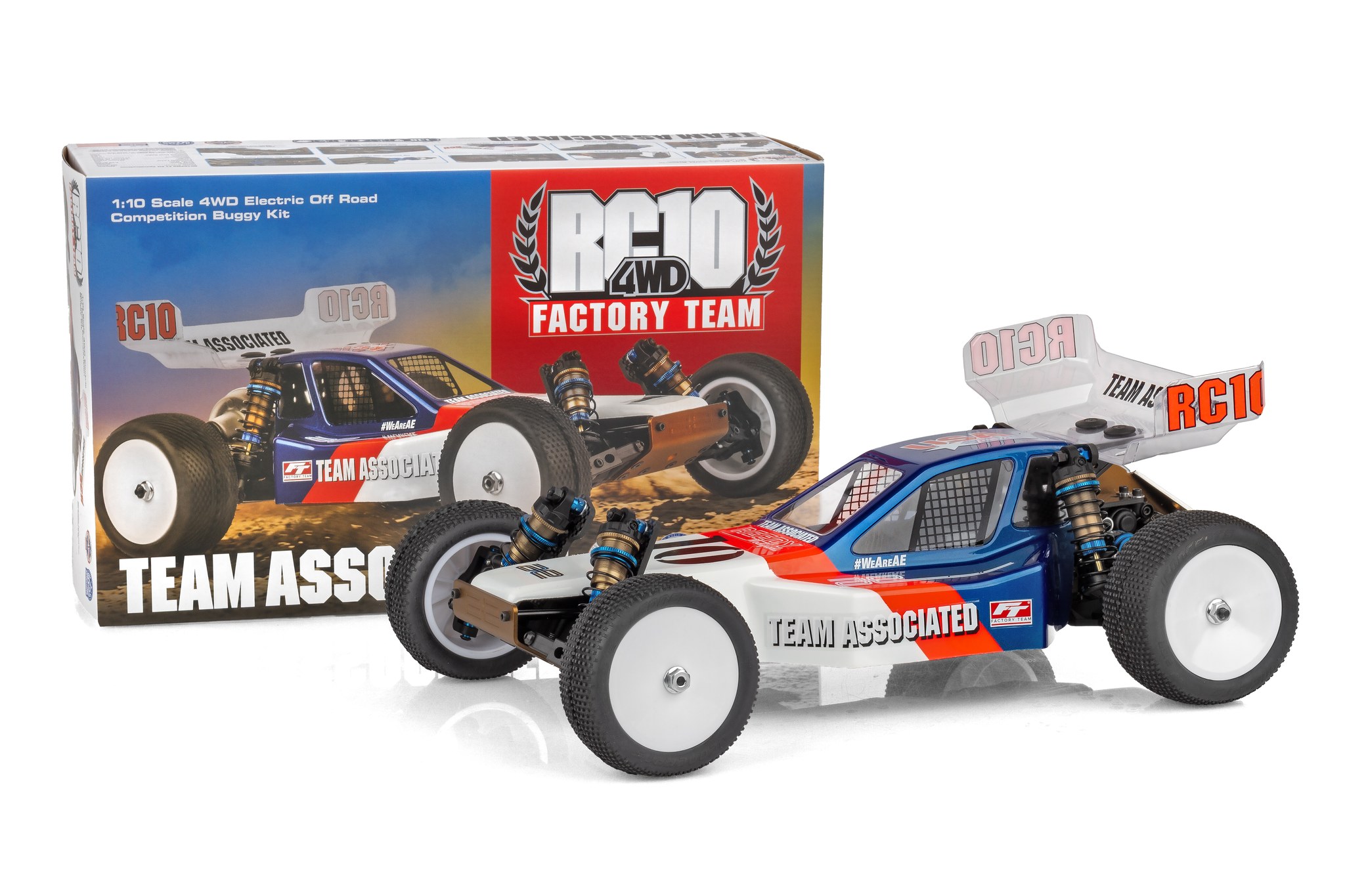 The NEW Team Associated RC10 4WD Factory Team Kit has officially