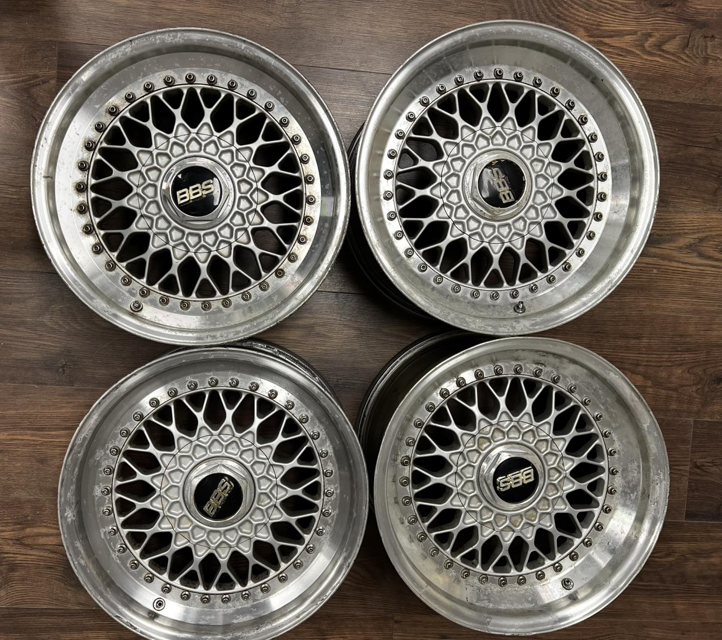 ⭐️ Original BBS RS 180/247 16” Flatback⭐️ 5x114,3 7,5x16” ET
