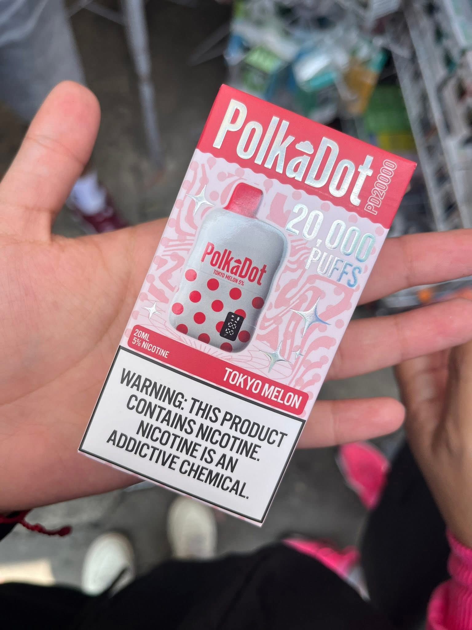polkadot disposable vape pen 20 mil puffs💗 $180 Recargable ✓ Colour:Gull Gray 80k-puffs Uwell Caliburn G3 Pro