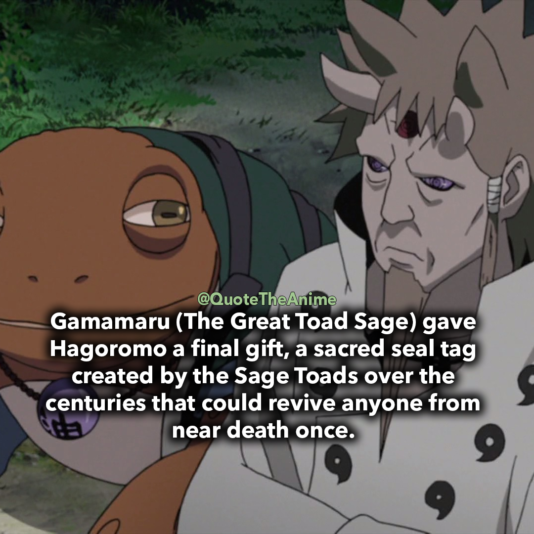 Quote The Anime - Gamamaru. 