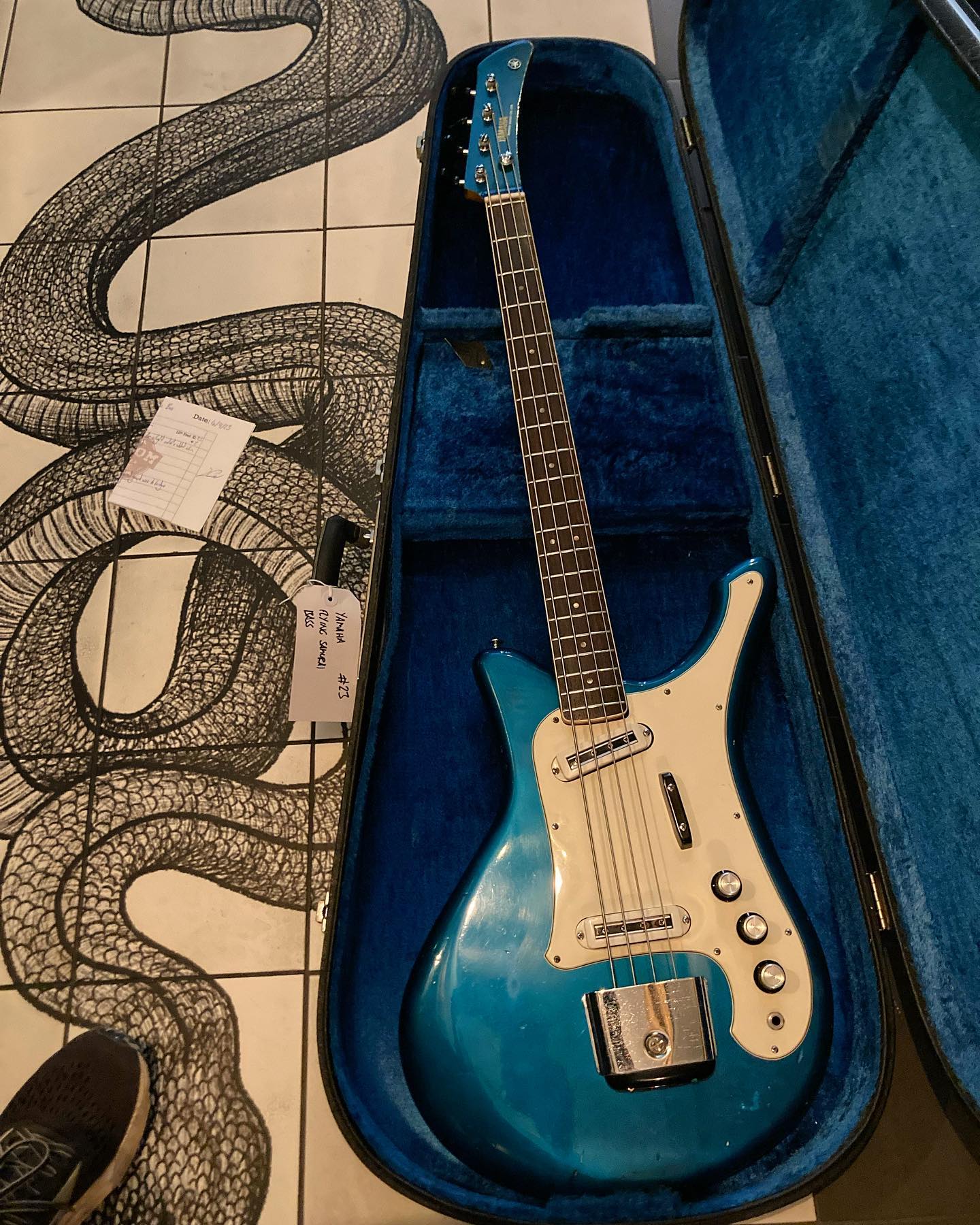 My YAMAHA Super Bass 600 Japan 1970's