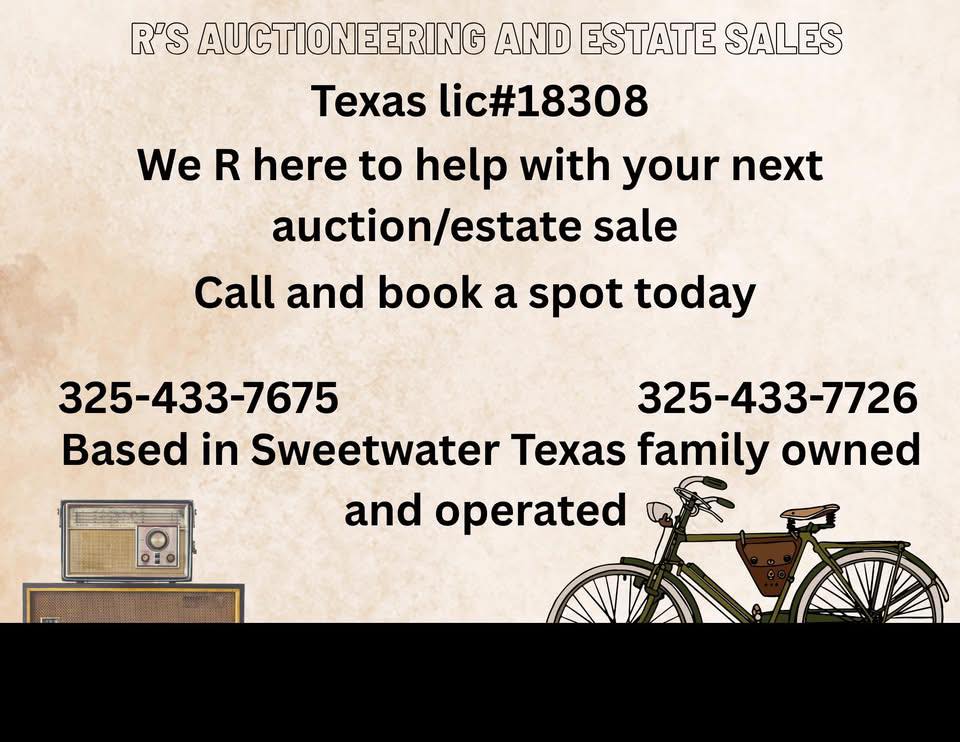 R’s Auctioneering and Estate sales