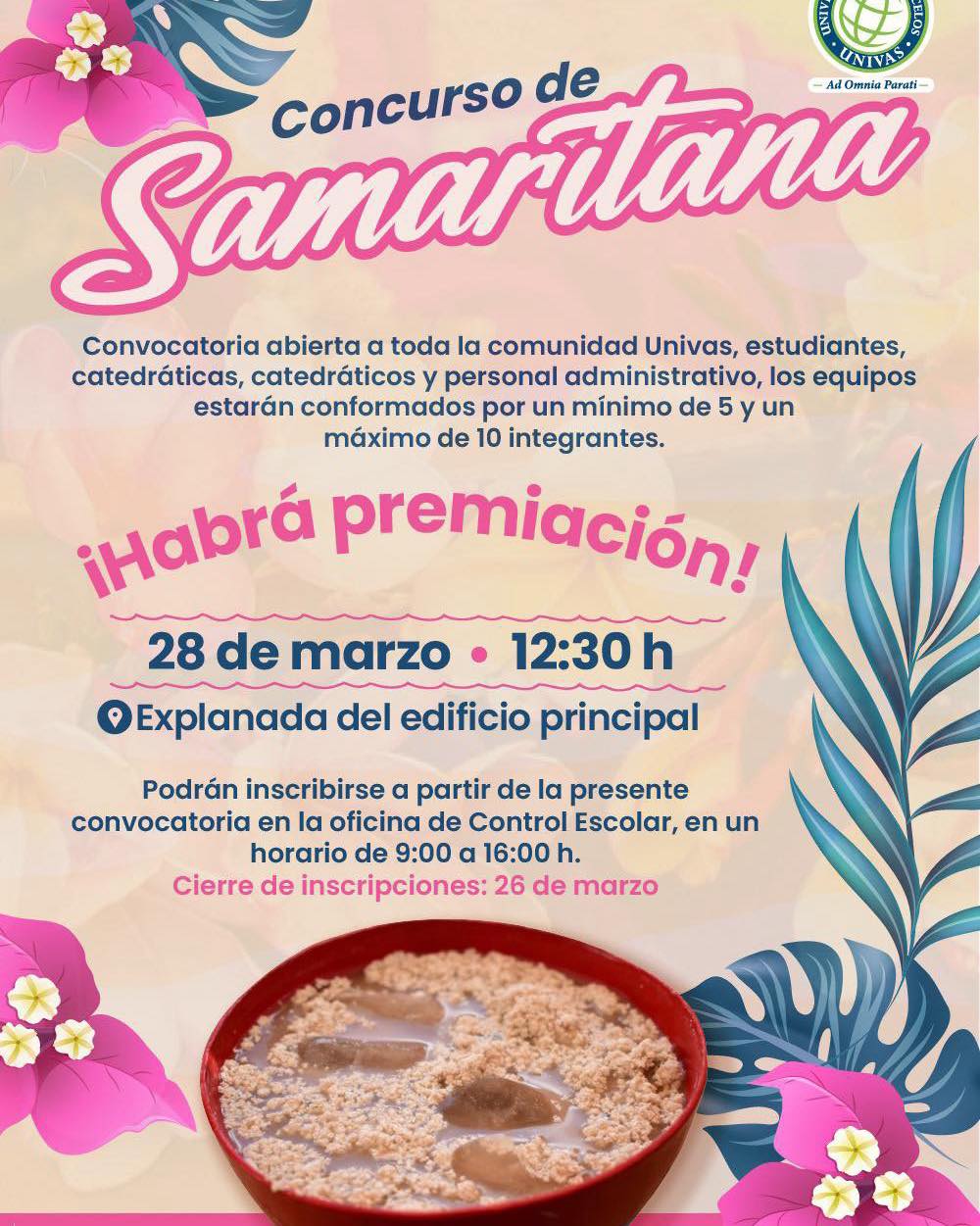 Universidad - Este #DíaDeLaSamaritana te invitamos a participar y ...