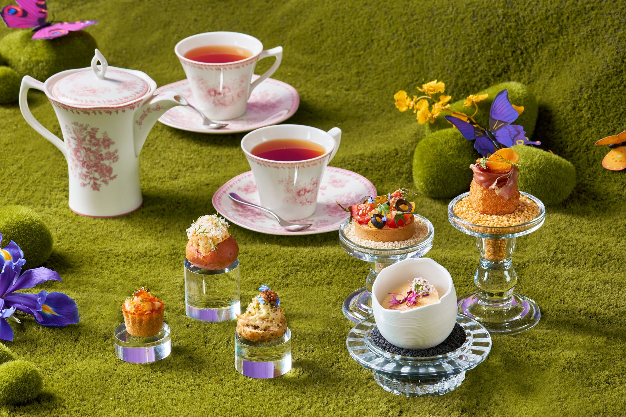 Shangri-La - Step into a dreamlike garden of pastels and blossoms as ...
