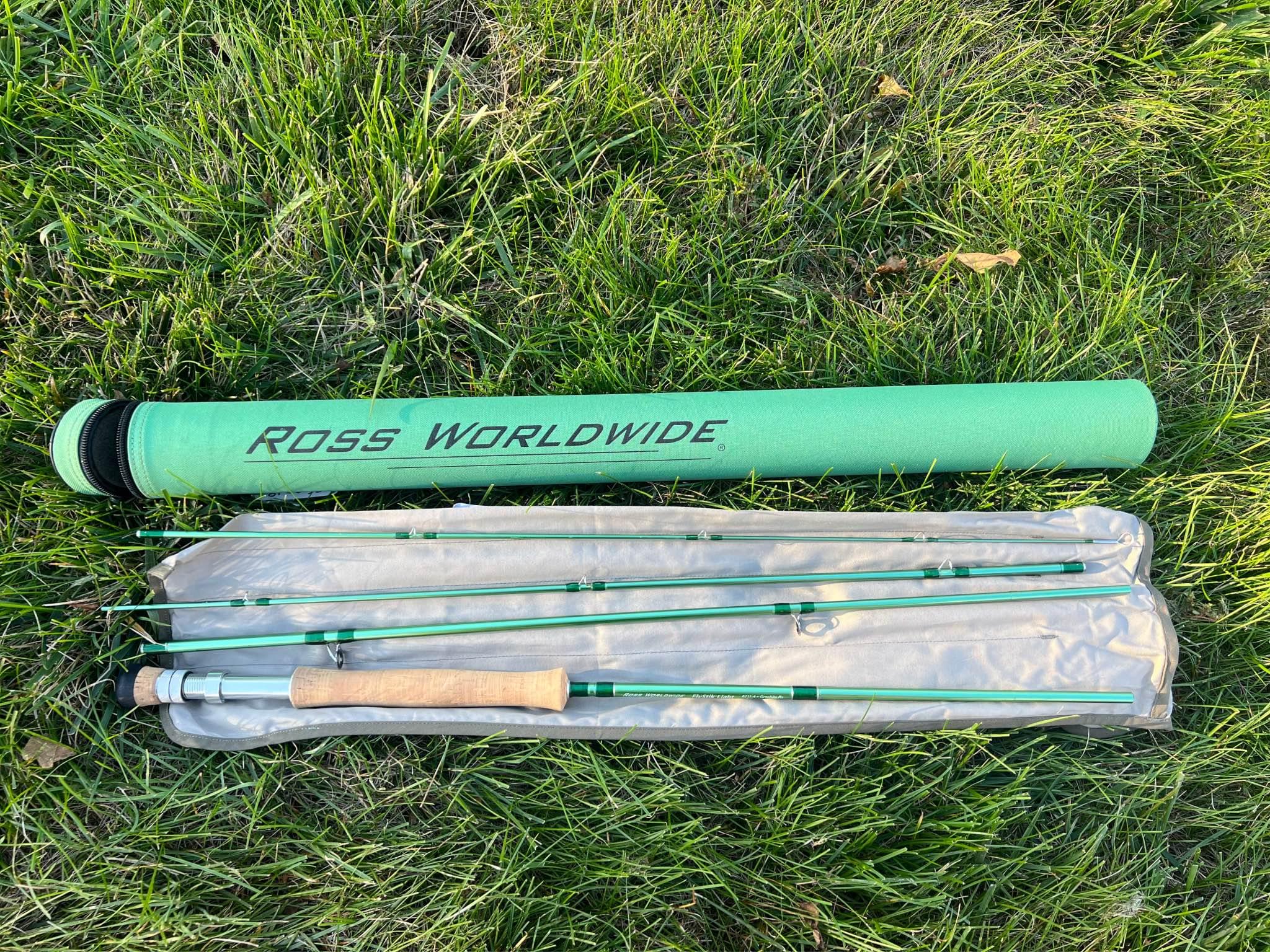 Ross Worldwide FlyStik Light 6711-4 Graphite R2 6wt 7’11” Series Fly ...