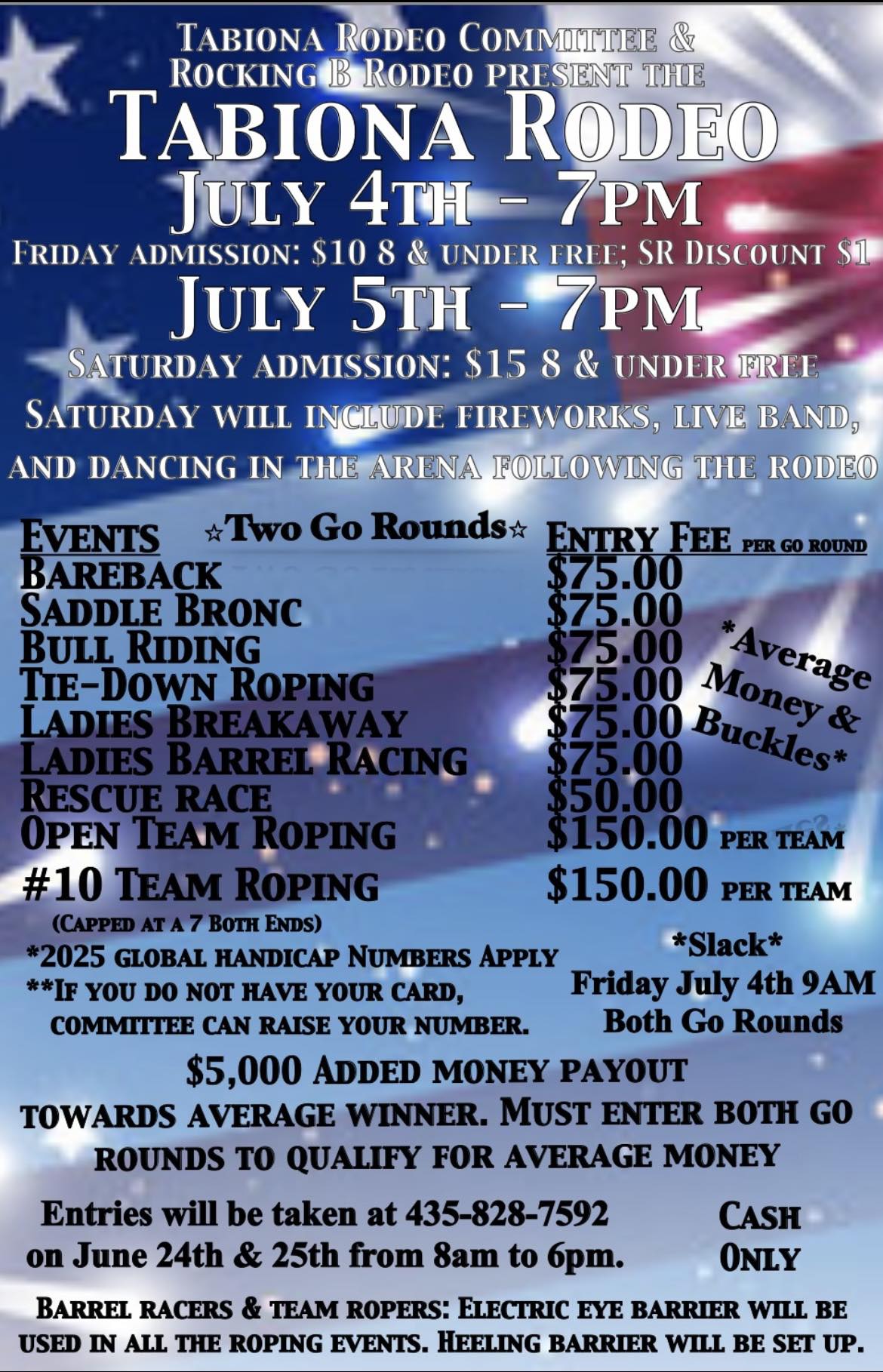 Tabiona Rodeo - 2025 Tabiona Rodeo Information | Facebook