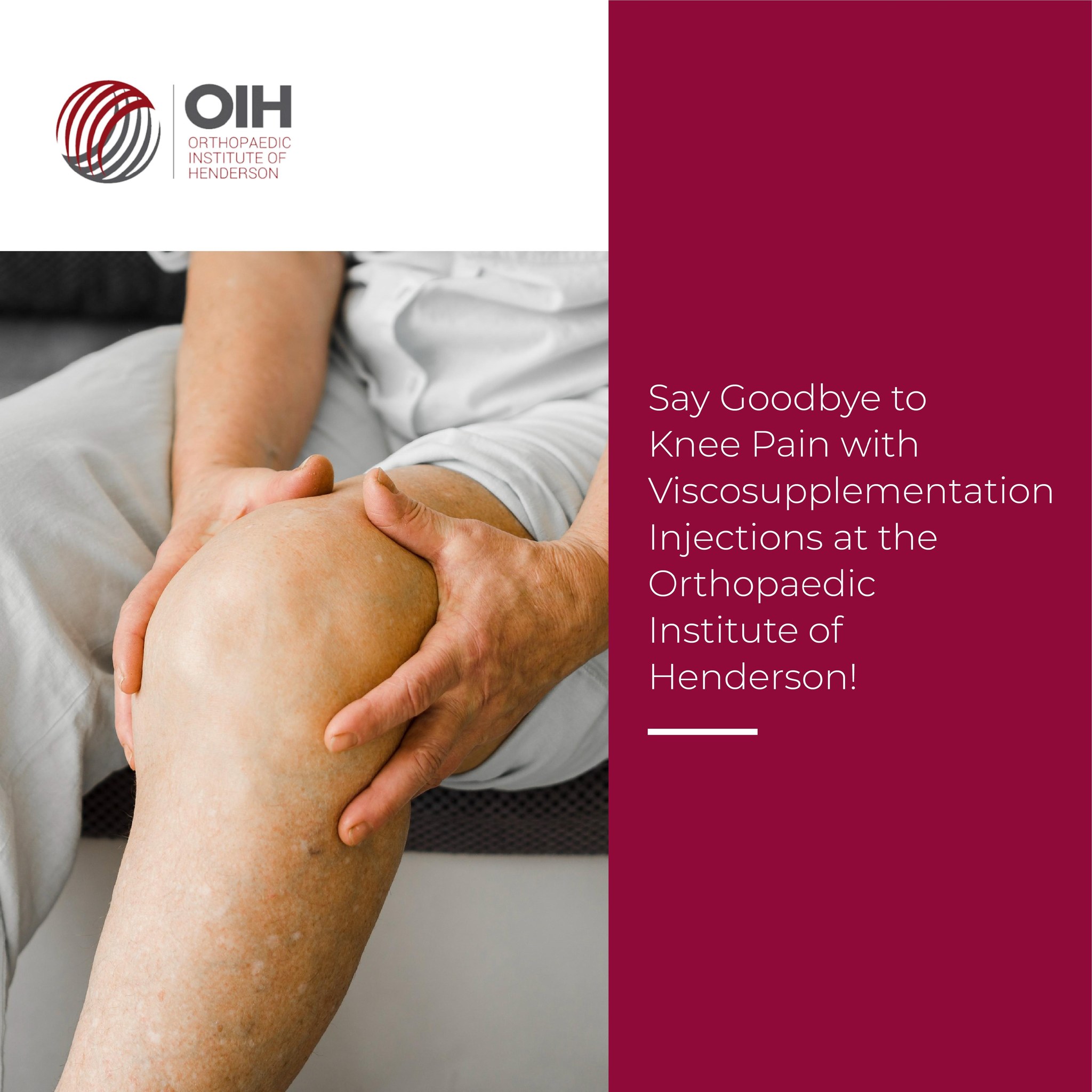 Orthopaedic - 🌟🏃‍♂️ Say Goodbye to Knee Pain with Viscosupplementation ...