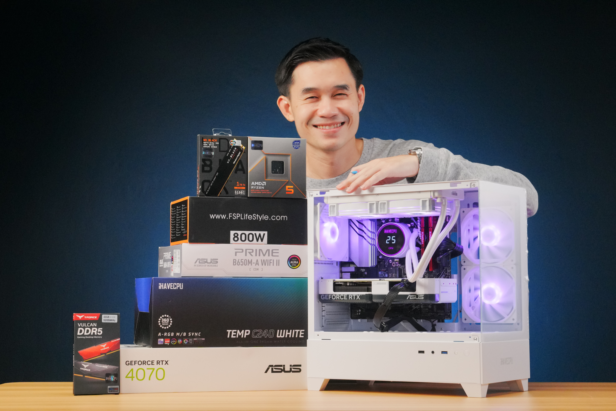 iHAVECPU - 🟣 ขาว สวย ไซส์มินิ ในงบ 47,XXX.-* จาก iHAVECPU . CPU : AMD ...