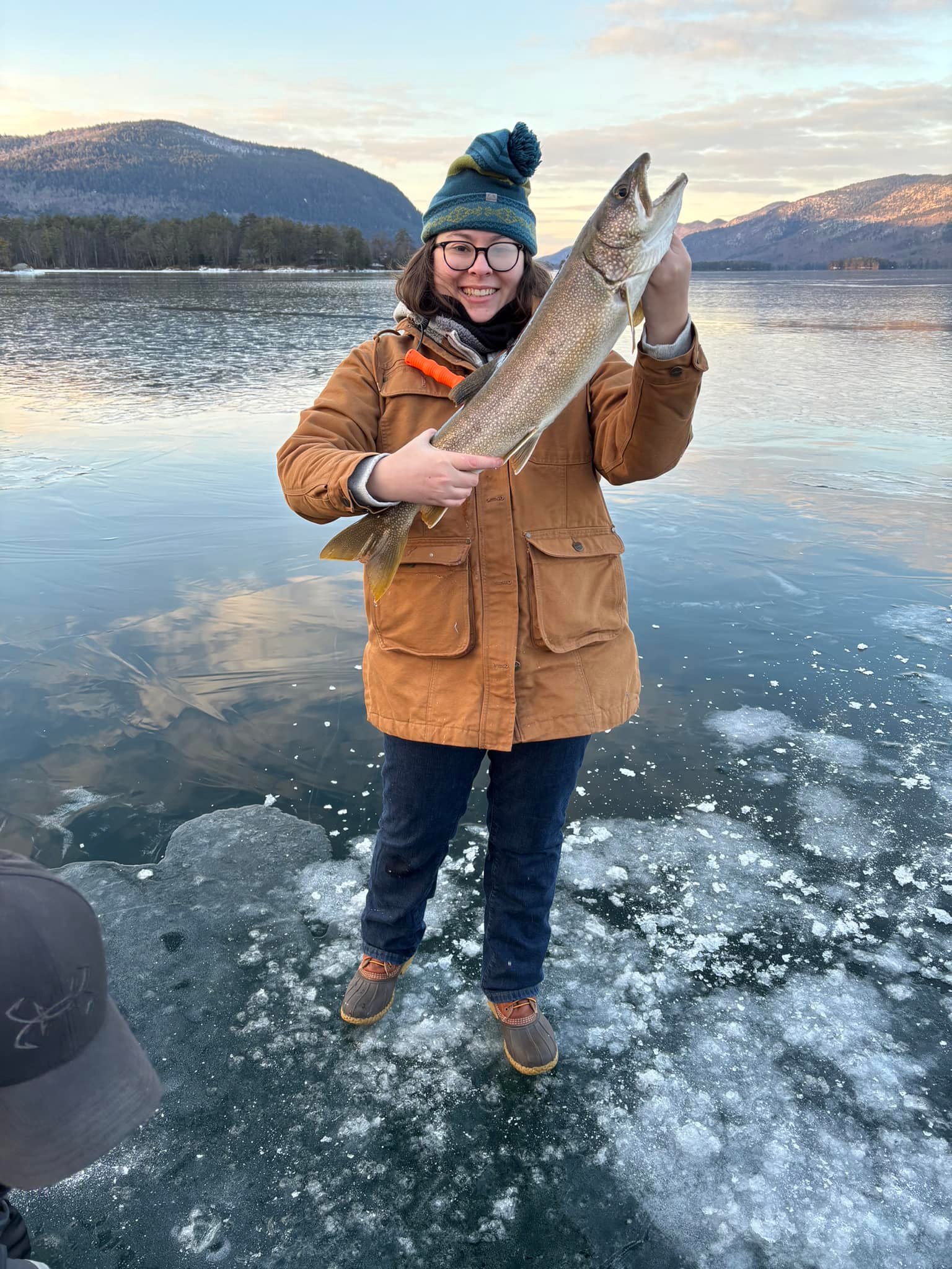AUSTIN CHARTERS - Lots of lakers iced on our first ice...