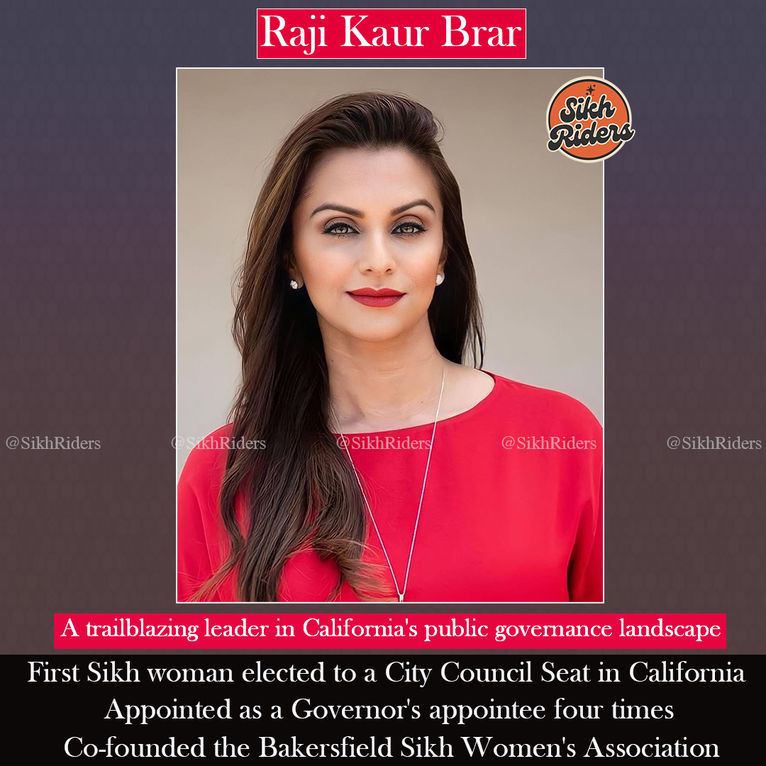 Sikh - Raji Kaur Brar is a trailblazing leader in California's public ...