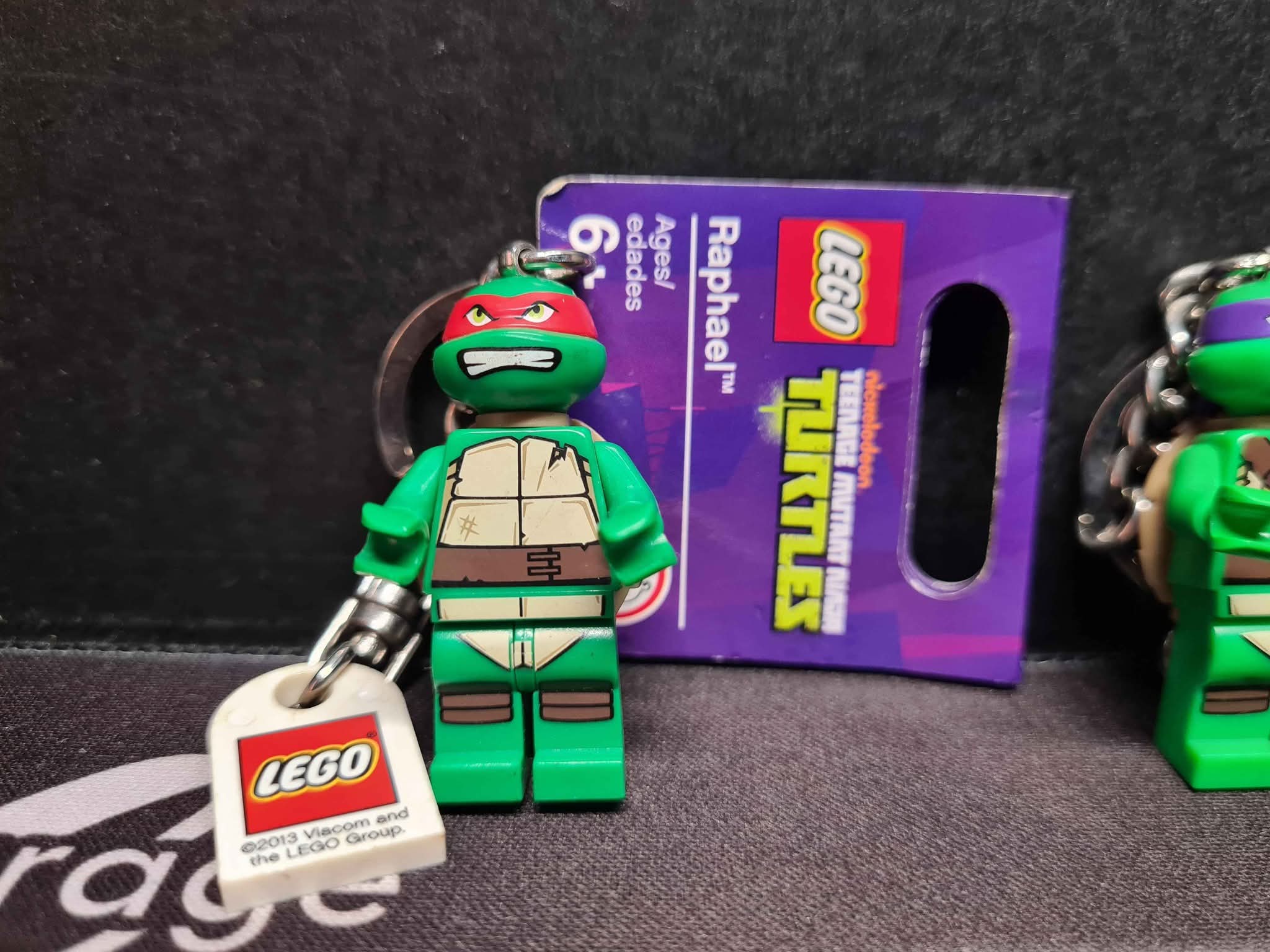 [Loose] Raphael, Donatello, and Leonardo Keychains - LEGO Teenage ...